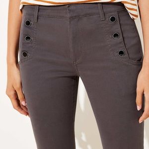Loft skinny sailor pants, size 27/4 - modern fit